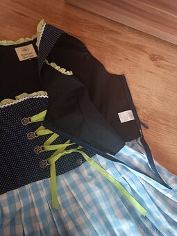 Bavorský kroj Dirndl v.46 zn Premium Trachten - 5