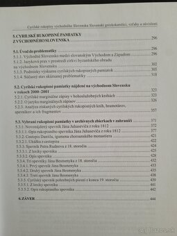 Cyrilské rukopisy z východného Slovenska - Peter Žeňuch - 5