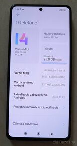 Xiaomi 11T Pro 5G 256 GB Meteorite Gray - Spigen obal - 5
