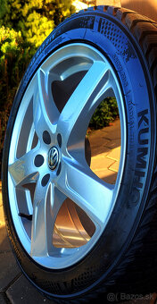 alu R17 5x100 zimné pneu, VW Polo /+ Škoda Fábia, Ibiza, A1 - 5