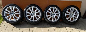 ZENITH Orig. skoda alu disky 17 5x112 225 45 R17 Skoda Supe - 5