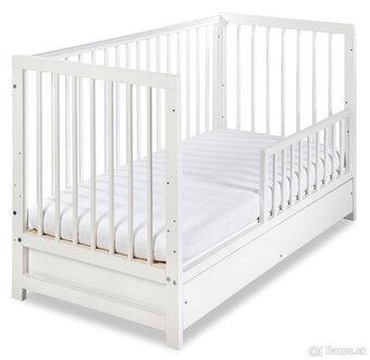 Detská postieľka 120x60 s matracom a príslušenstvom - 5
