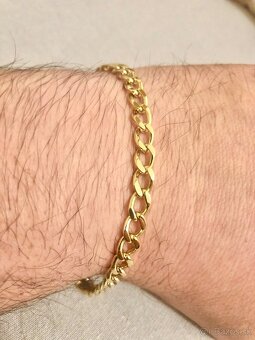 zlatý náramok zlato 14 karatové - 5