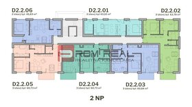 PREDAJ 2 izbového bytu s balkónom Prémiova novostavba Pezino - 5