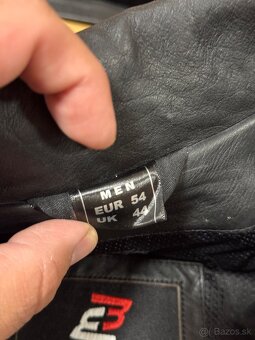 Kožená moto bunda vel 54 XL - 5