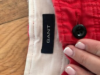 GANT originál Red pánske capri nohavice L/XL - 5