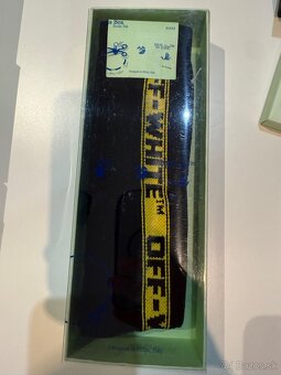 Ponožky Off-white , one-size , čierno-žltá - 5