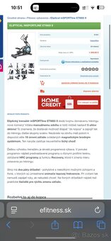 Eliptický trenažér Insportline ET660i II - 5