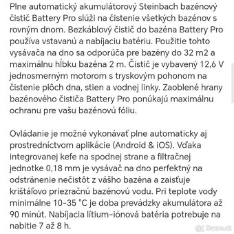 Plne robotický bazénový vysávač - 5