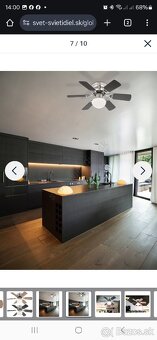 Stropný ventilátor so svetlom - 5