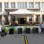 Párty stany, pódium, stoly, stoličky, pivné sety - 5