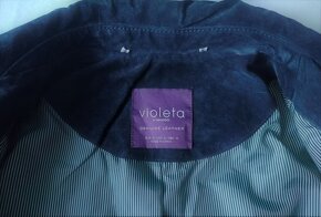 Nová kožená bunda Mango L - 5