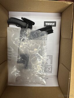 Strešný box Volvo, strešné nosiče čierne THULE WingBar Edge - 5