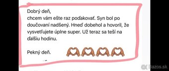 Slovenčina, angličtina, matematika, biológia - 5