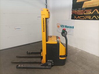 Ručně vedený vysokozdvižný vozík JungHeinrich EJC B14 Aku - 5