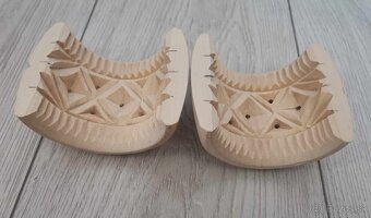 Drevená forma na syr,oštiepok - 5