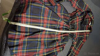 Kockované šaty M - 5