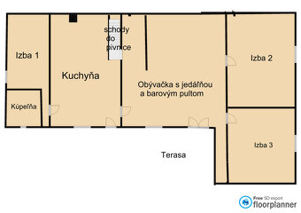 Na predaj 4 izbový tehlový dom vo Veľkých Kosihách . - 5