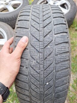 5x114,3 R16 elektrony orig.Honda, 205/55 R16 zimné pneu - 5