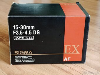 PREDANE Sigma 15-30 mm F 3,5-4,5 EX DG Canon - 5
