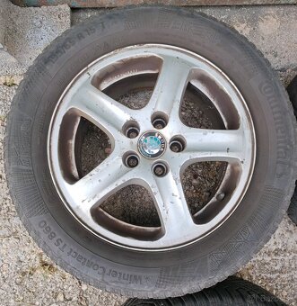 Elektróny škoda 5x100 r15 - 5