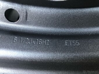 Plechové disky R16 5x114,3 6,5Jx16H2 ET55 - 5