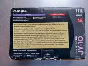 TV CASIO JY-10 - 5