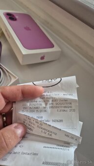 Apple iphone 16 128gb purple ako novy, záruka - 5