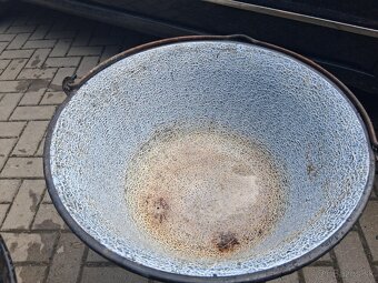 Predam 10litrovy kotlík na guláš kotlík nohy pokrievka - 5