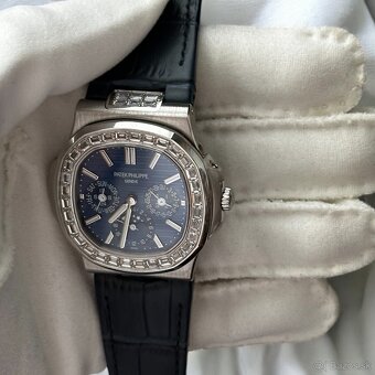 Patek Philippe Nautilus Blue/Diamond - 5