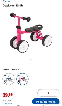 Detské odrážadlo play tive - 5