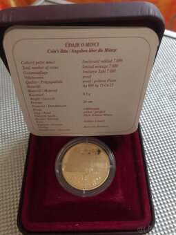 Predám slovenské zlaté pamätné mince - 5
