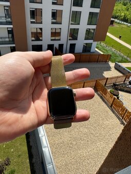 Apple Watch 7 Cellural 41 mm Stainless Steel Gold - 5