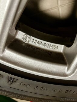 Zimné pneu s alu diskami 215/65/R17 99H aj so snímačmi tlaku - 5