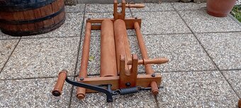 Starý drevený mangel - 5