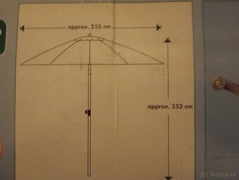 Predám záhradný slnečník - 5