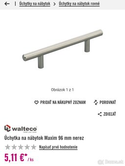 Nerezové úchytky - 5