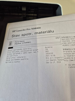 HP LaserJet Pro M404dn 8252 stran - 5