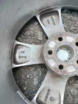☀️4ks alu disky orig. Škoda 5x100 R17 pneu 225/45 r17 - 5