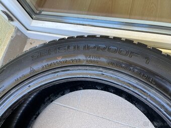 Nokian Seasonproof 1 215/55 R17 98w. Skoro nové Iba 1 kus - 5