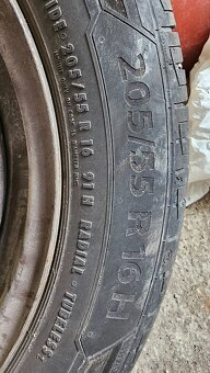 letné pneu plus disky 205/55 R16 H skoda octavia - 5
