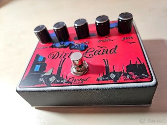 Gitarový pedál - preamp distortion Gerhat Dirty Land - 5