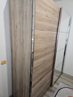 Satnikova skrina dub so zrkadlom - 5