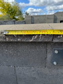 Striešky na plot ABW antracit - 5