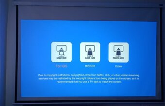 Wifi LED projektor TEON so 4K podporou - 5