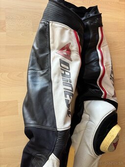 Kožené moto nohavice Dainese 54 - 5