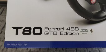 Herný volant Thrustmaster T80 Ferrari 488 GTB Edition - 5