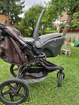 Predám športový kočík BOB Revolution PRO + vaničku Romer - 5