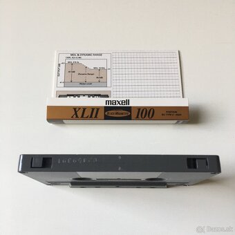 AUDIOKAZETY - MC KAZETY - MAXELL XL II 100 CHROME - 5