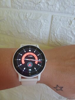 Biele inteligentné hodinky-NOVÉ - 5